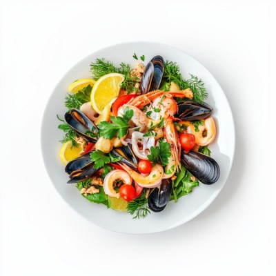 Фирменное блюдо Морской гриль прованс - купить в Верхних Шелаболках